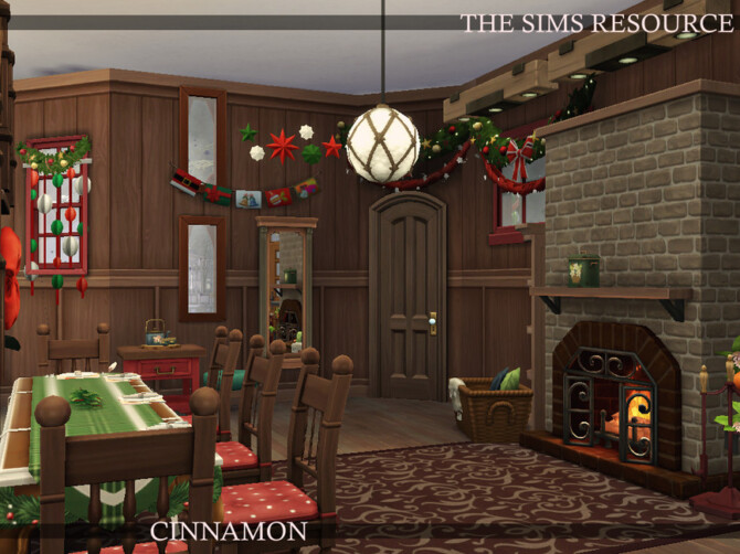 Sims 4 Cinnamon Family House by simZmora at TSR