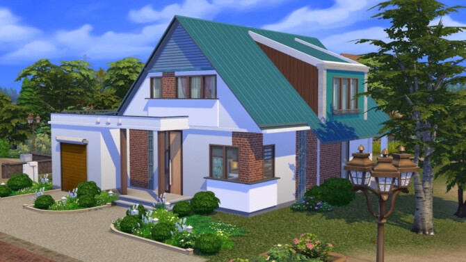 Sims 4 House by fatalist at ihelensims