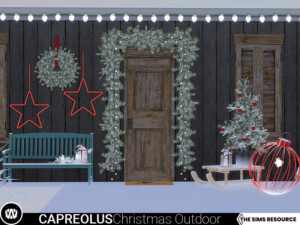 Capreolus Christmas Outdoor Decorations by wondymoon at TSR