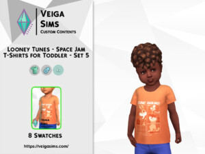 Space Jam T-Shirts for Toddler – Set 5 by David_Mtv at TSR