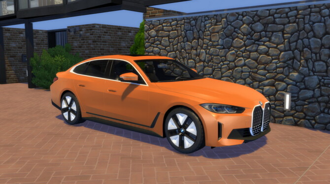 Sims 4 2022 BMW i4 at LorySims