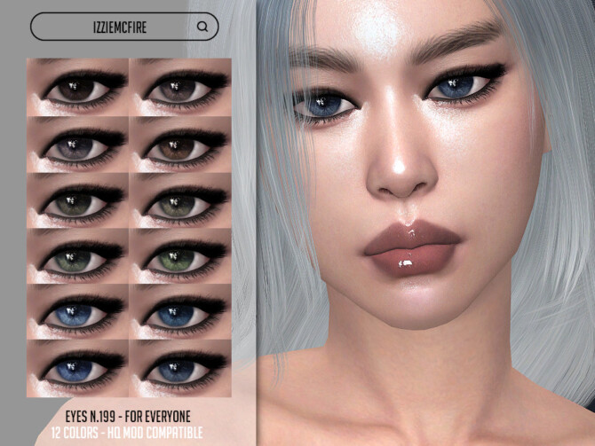 Sims 4 Eyes N.199 by IzzieMcFire at TSR
