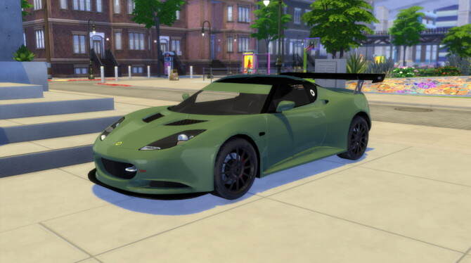 Sims 4 2015 Lotus Evora Type 124 at Modern Crafter CC