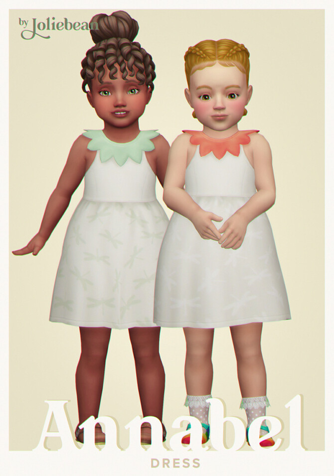 Sims 4 Annabel Dress at Joliebean