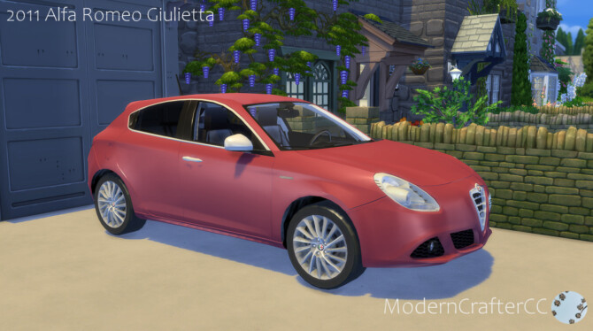 Sims 4 2011 Alfa Romeo Giulietta at Modern Crafter CC