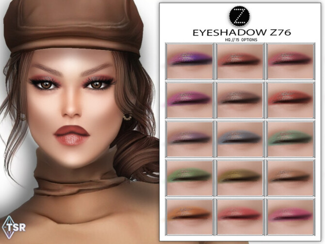 Sims 4 EYESHADOW Z76 by ZENX at TSR