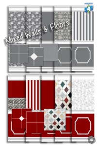 Mixed Walls & Floors by Oldbox at All 4 Sims