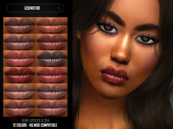 Sims 4 IMF Vera Lipstick N.394 by IzzieMcFire at TSR