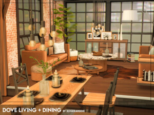 Dove Living + Dining by xogerardine at TSR