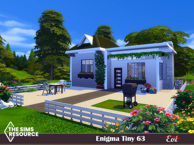Sims 4 Enigma tiny house 63 by evi at TSR