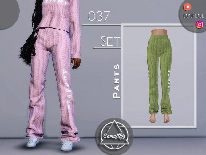 Sims 4 SET 037   Pants by Camuflaje at TSR