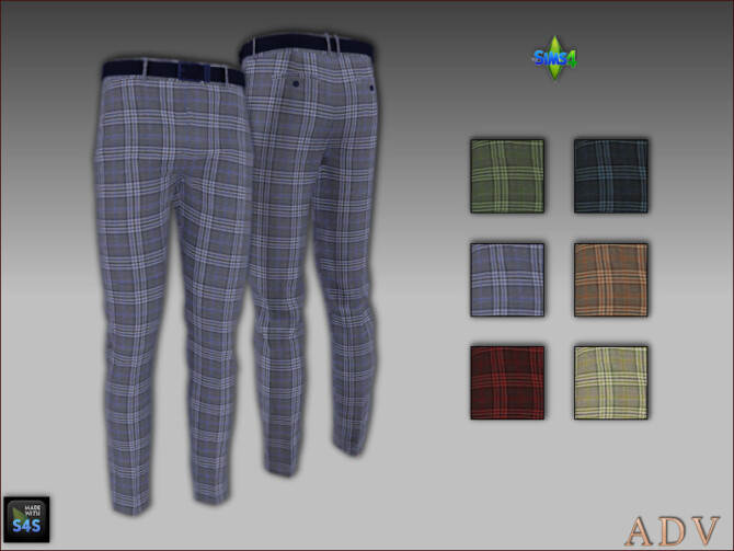 Sims 4 Knitted sweater and pants for males at Arte Della Vita