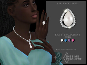 Katy Engagement Ring 3 by Glitterberryfly at TSR