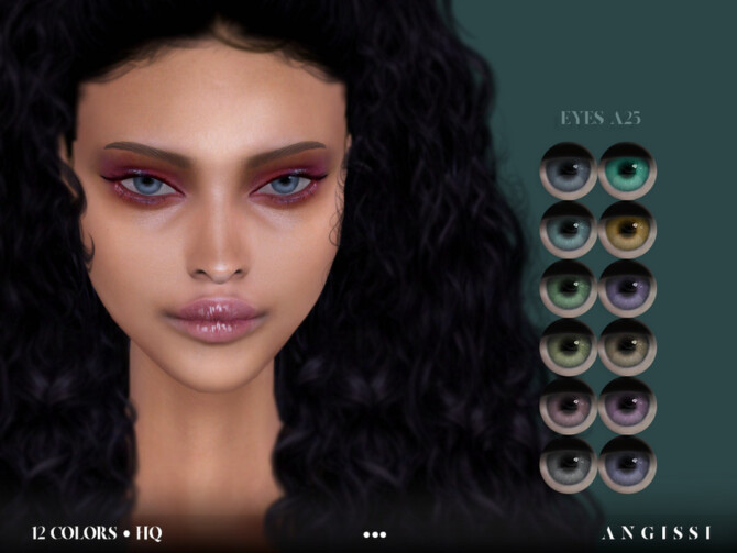 Sims 4 EYES A25 by ANGISSI at TSR