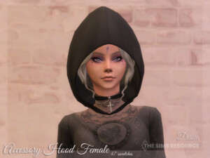 Accessory Hood Female by Dissia at TSR
