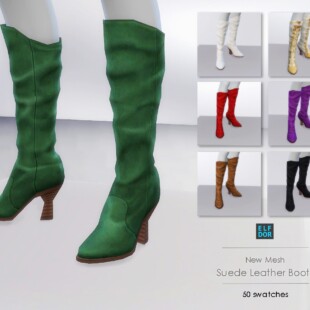 Madlen Laura Boots by MJ95 at TSR » Sims 4 Updates