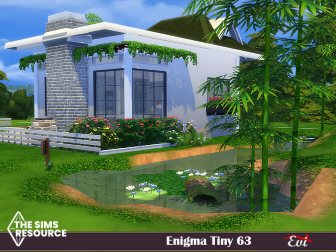 Sims 4 Enigma tiny house 63 by evi at TSR