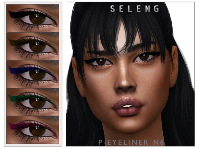 Sims 4 P Eyeliner N6 by Seleng at TSR