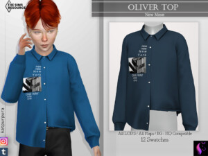 Oliver Top by KaTPurpura at TSR