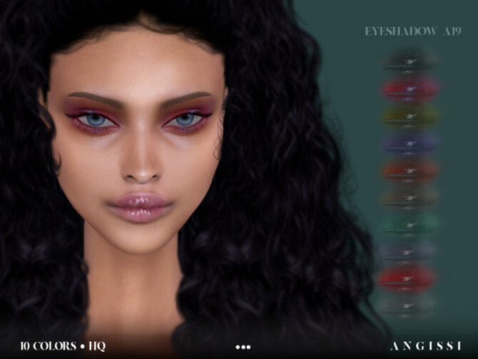 Sims 4 Eyeshadow A19 by ANGISSI at TSR