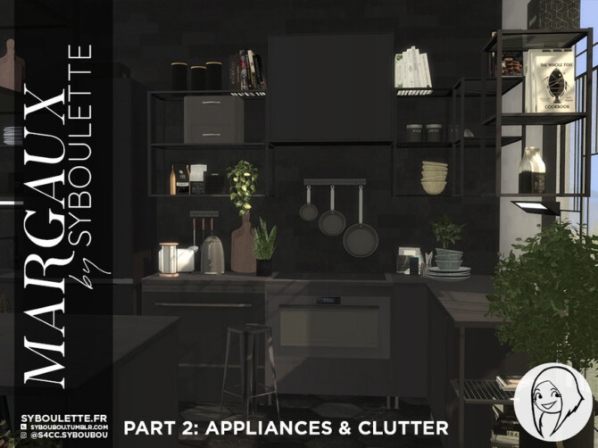 Sims 4 Margaux kitchen   Part 2: Appliances by Syboubou at TSR