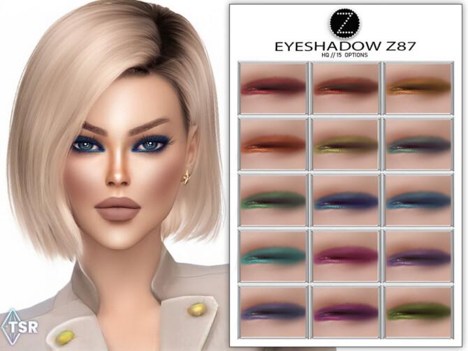 Sims 4 EYESHADOW Z87 by ZENX at TSR