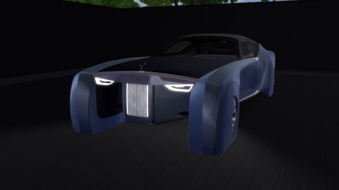Sims 4 2016 Rolls Royce 103 EX Vision Next 100 at LorySims