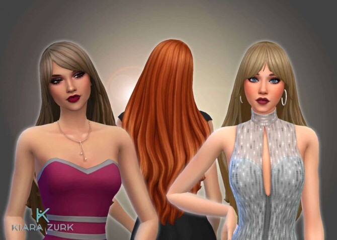 Sims 4 Priscila Hairstyle at My Stuff Origin