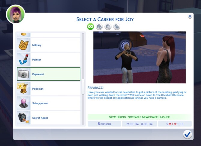 Sims 4 Paparazzi Career by HexeSims at Mod The Sims 4
