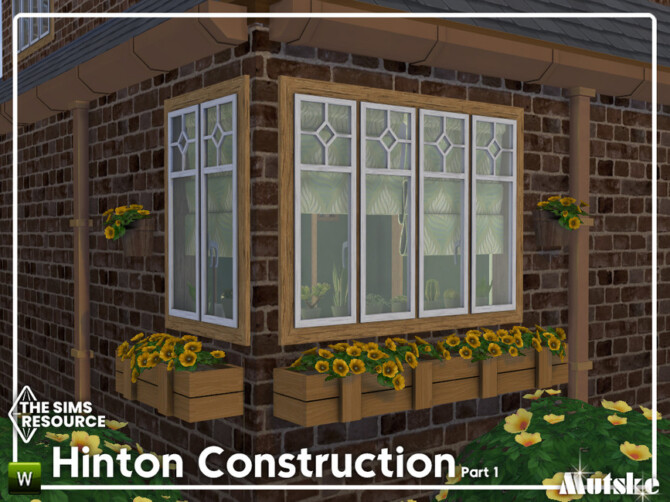 Sims 4 Hinton Construction Set Part 1 by mutske at TSR