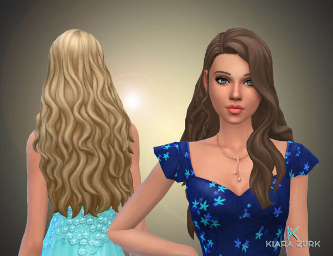 Sims 4 Chloe Hairstyle at My Stuff Origin