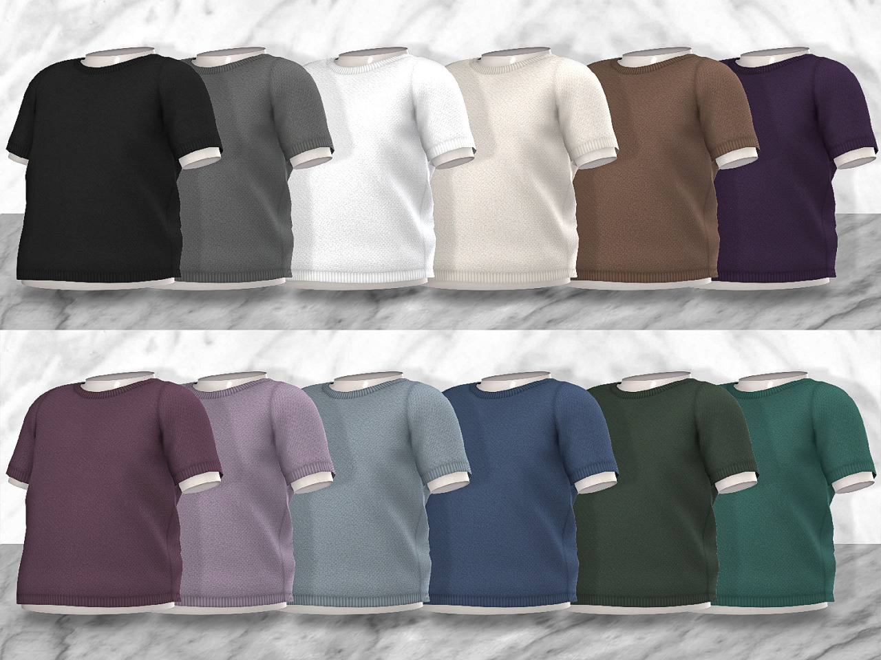 Simple Tee #24 at TØMMERAAS » Sims 4 Updates