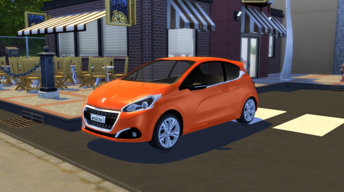 Sims 4 2018 Peugeot 208 GTI at Modern Crafter CC