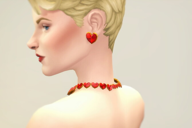 Sims 4 M Jewelry VIII ( 4 types / 12 colors) at Rusty Nail