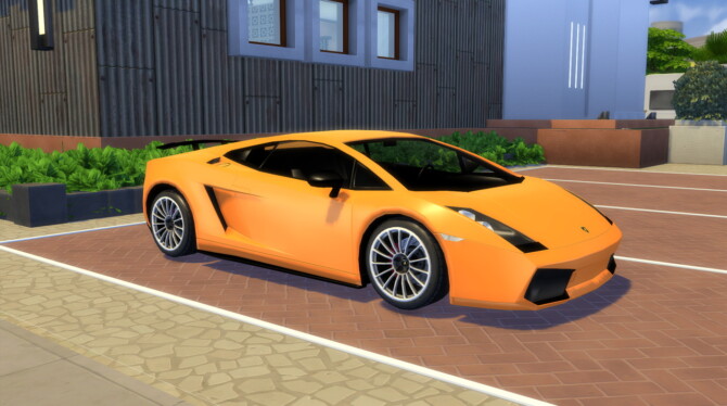 Sims 4 2007 Lamborghini Gallardo Superleggera at Modern Crafter CC
