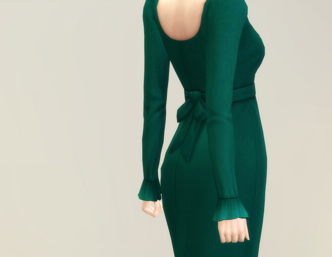 Sims 4 Pure Gown at Rusty Nail