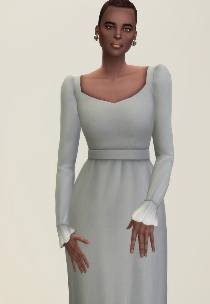 Sims 4 Pure Gown at Rusty Nail
