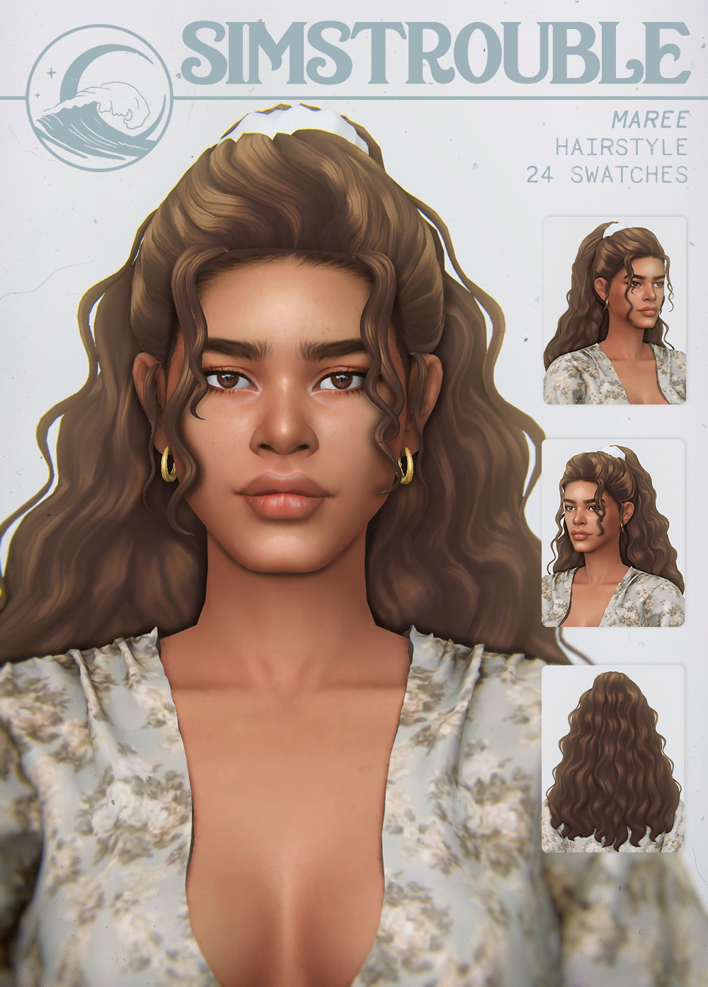 Maree & Sadie Hairstyles at SimsTrouble » Sims 4 Updates