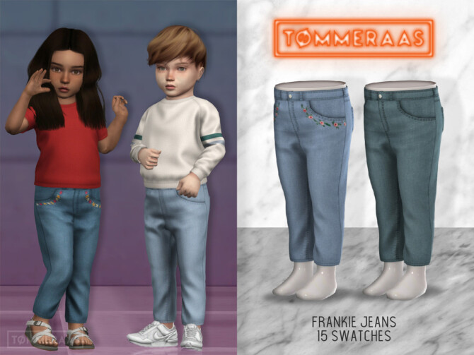 Sims 4 Frankie Jeans #25 at TØMMERAAS