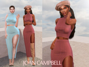 Camila Outfit by Joan Campbell Beauty at TSR