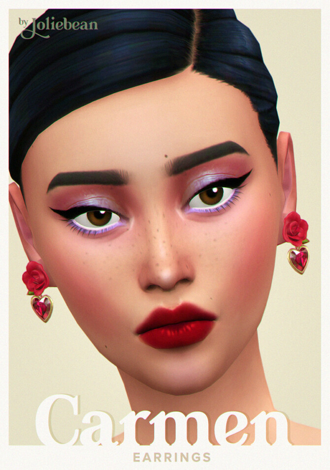 Sims 4 Carmen Earrings at Joliebean
