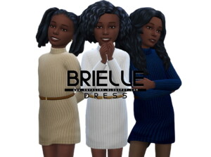 Brielle Sweater Dress at Onyx Sims