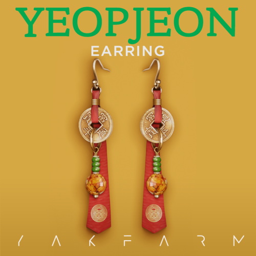 Sims 4 Yeopjeon Earrings at Yakfarm
