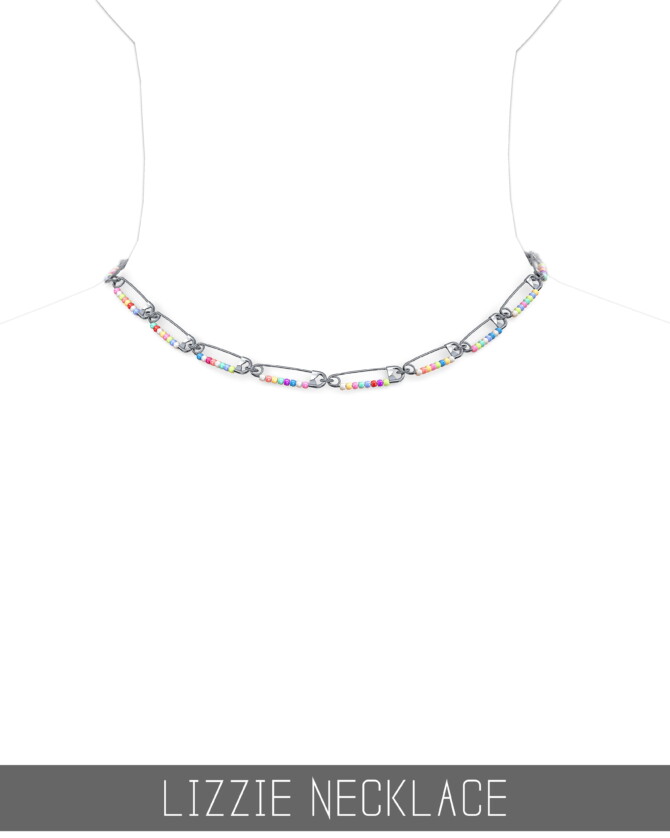 Sims 4 LIZZIE NECKLACE at Simpliciaty