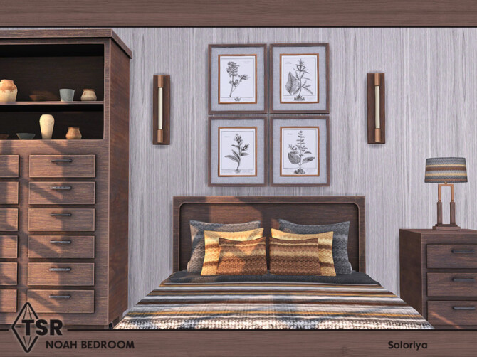 Sims 4 Noah Bedroom by soloriya at TSR