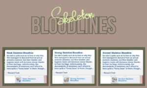 Skeleton Bloodlines by baniduhaine at Mod The Sims 4