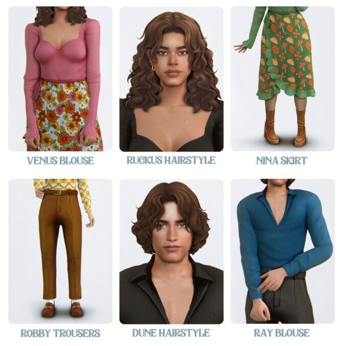 Sims 4 Thrift Shop Set at SimsTrouble