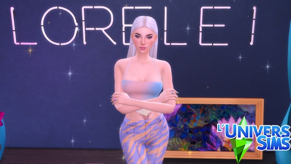 Sims 4 Lorelei Valery at L’UniverSims