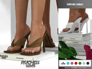 Tempo Heel Sandals at Ruchell Sims