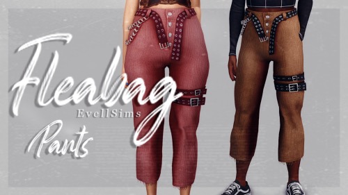 Sims 4 Fleabag Pants at EvellSims